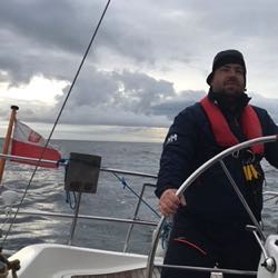 Daniel Wlaźlak na Bałtyku